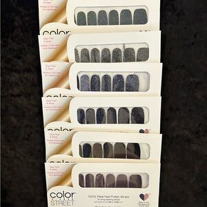 Color Street Glitter Nail Strips Bundle